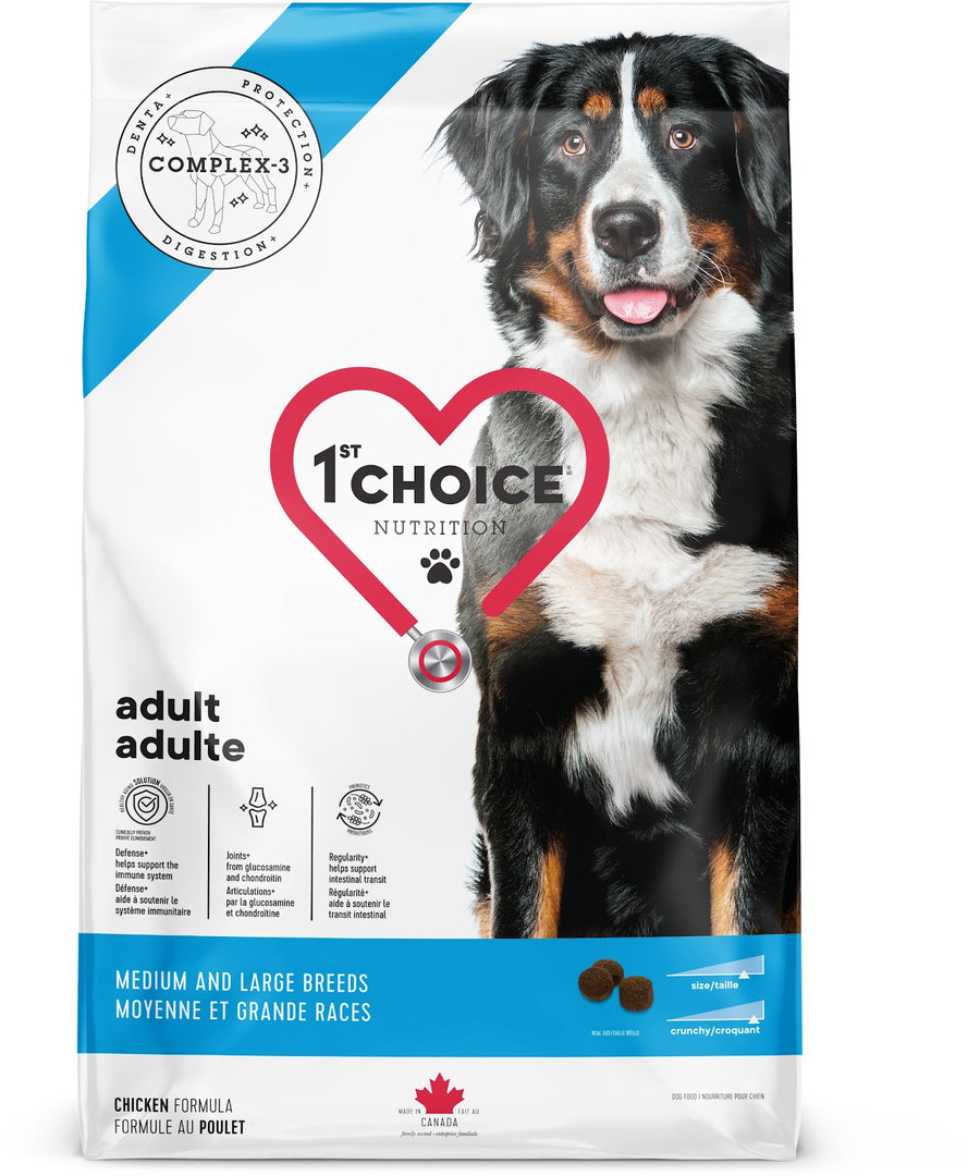 1st CHOICE Chien Adulte MR & GR Poulet 5kg