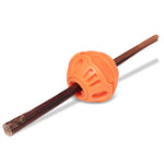 Voir l’image dans la galerie, MESSY MUTTS Jouet Totally Pooched Stuff 'N Brush Balle Orange