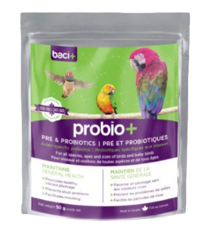 BACI+ Probio+ pour Oiseaux 50g