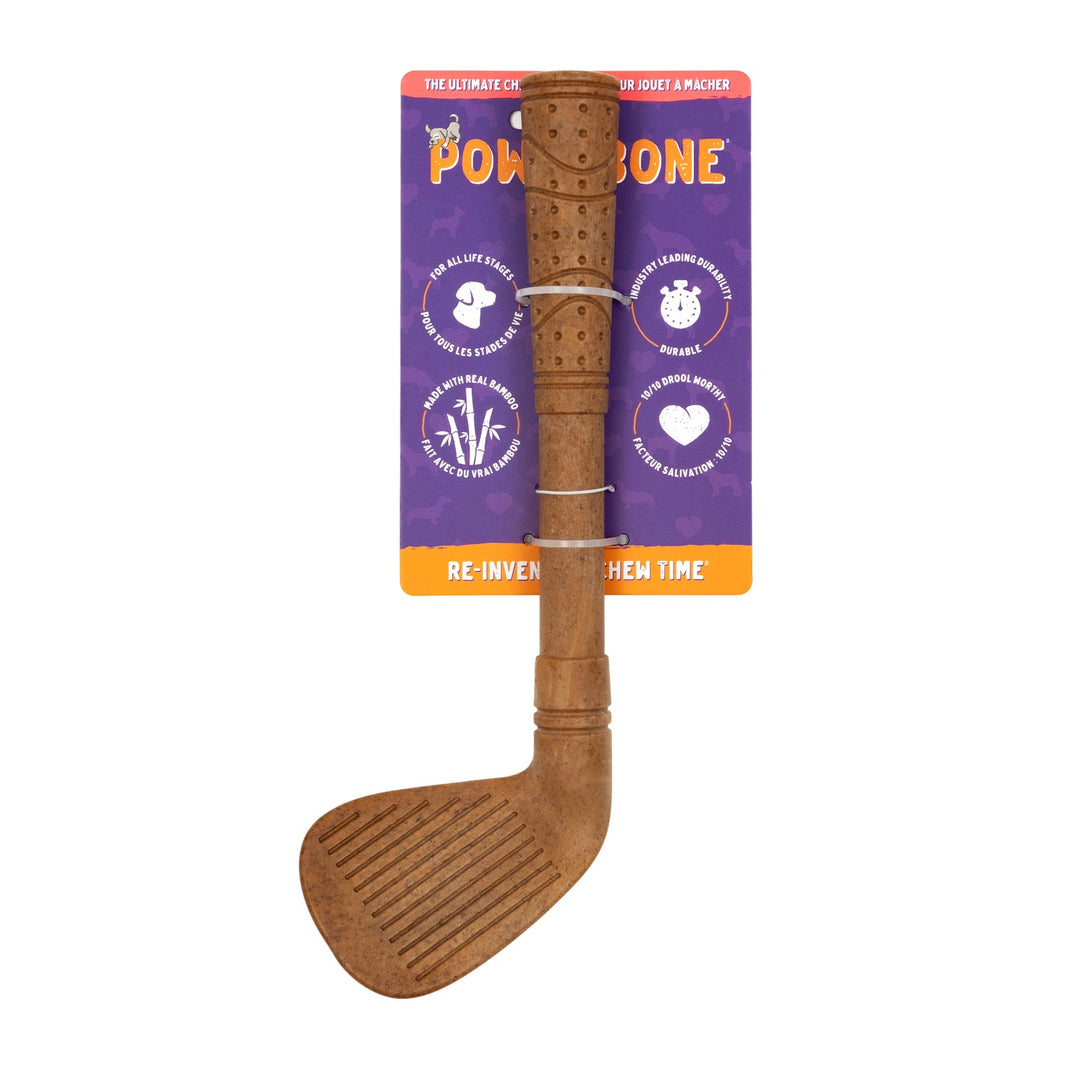POWERBONE Jouet Chien Bâton de Golf 12"