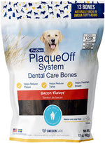 Voir l’image dans la galerie, PLAQUEOFF Gâteries Chien Os Bacon 482g