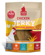Voir l’image dans la galerie, PLATO Gâteries Chien Jerky Poulet &amp; Bouillon d'Os 453g