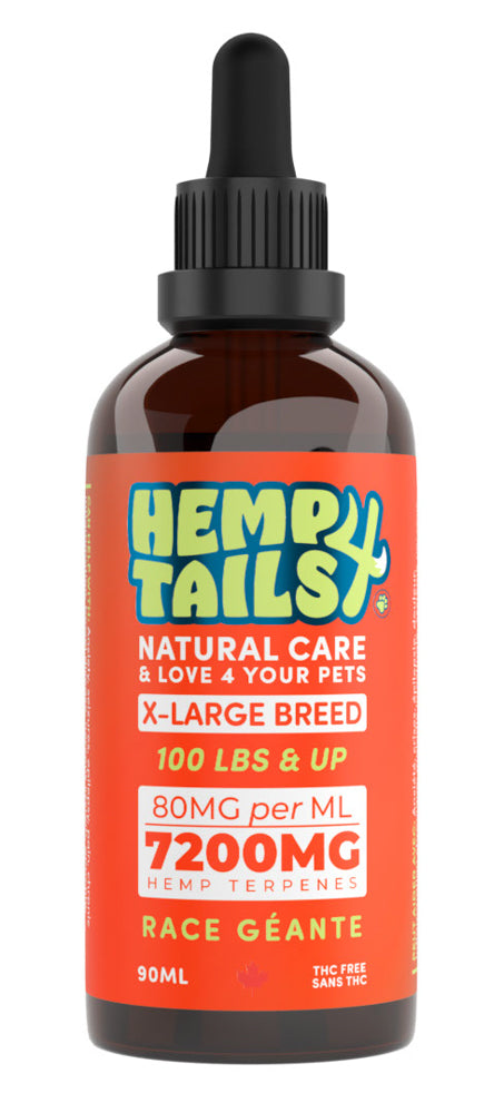 HEMP 4 TAILS Huile de Chanvre Géante 7200MG 90ml