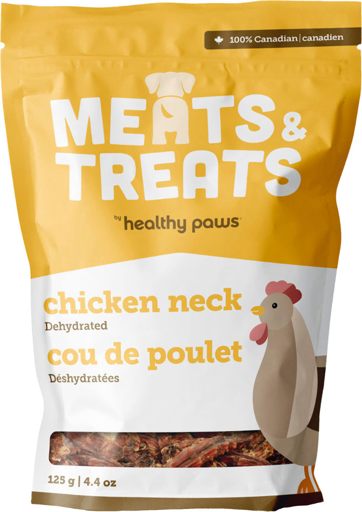 HEALTHY PAWS Gâteries Chien Cous de Poulet 125g