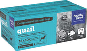 HEALTHY PAWS Chien PR Caille 1.2kg