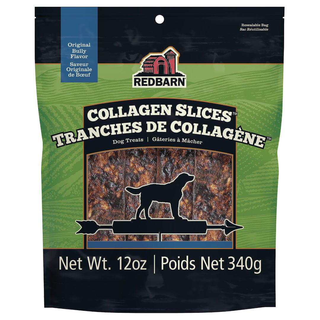 REDBARN Gâteries Chien Tranches Collagène 340g