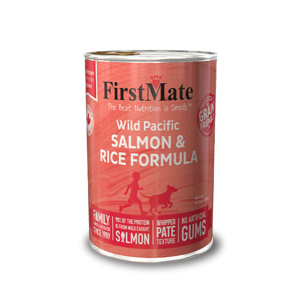 FIRSTMATE GF Chat Saumon & Riz 345g