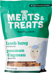 HEALTHY PAWS Gâteries Chien Poumon d'Agneau 75g