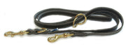 ARIZONA Laisse Cuir Double 5 Positions 3/4x72