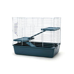 Voir l’image dans la galerie, DAYANG Cage Lotus pour Gros Rongeurs 2 Étages Bleu