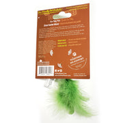 DEFINE PLANET Jouet Chat Souris de Plumes sur Paille