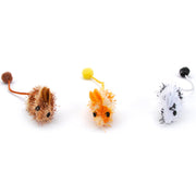 TURBO Jouet Chat Souris Tachetées 6.75