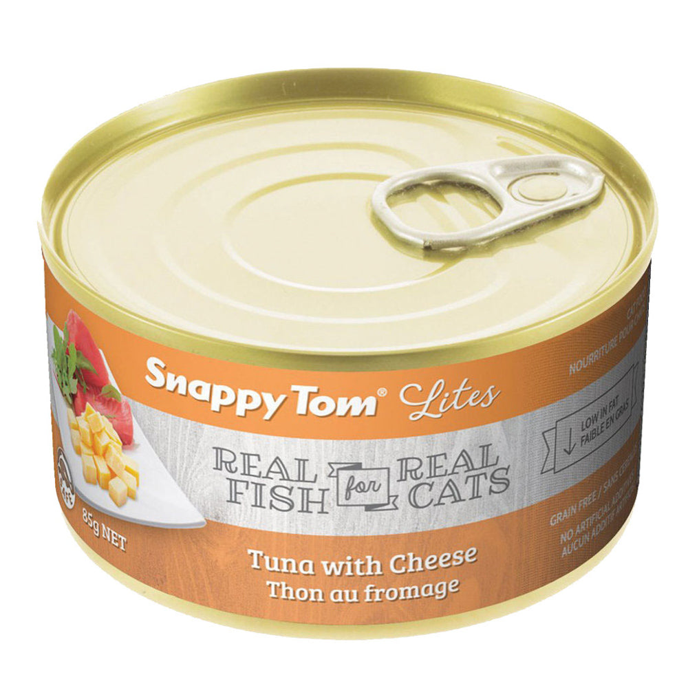 SNAPPY TOM LITES Chat Thon & Fromage 156g