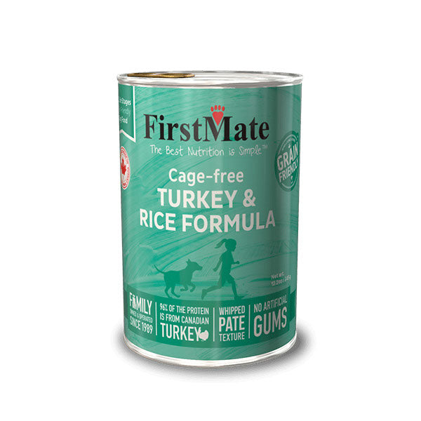 FIRSTMATE GF Chat Dinde & Riz 345g