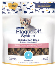 PLAQUEOFF Gâteries Chaton Soins Dentaires Poulet 60g