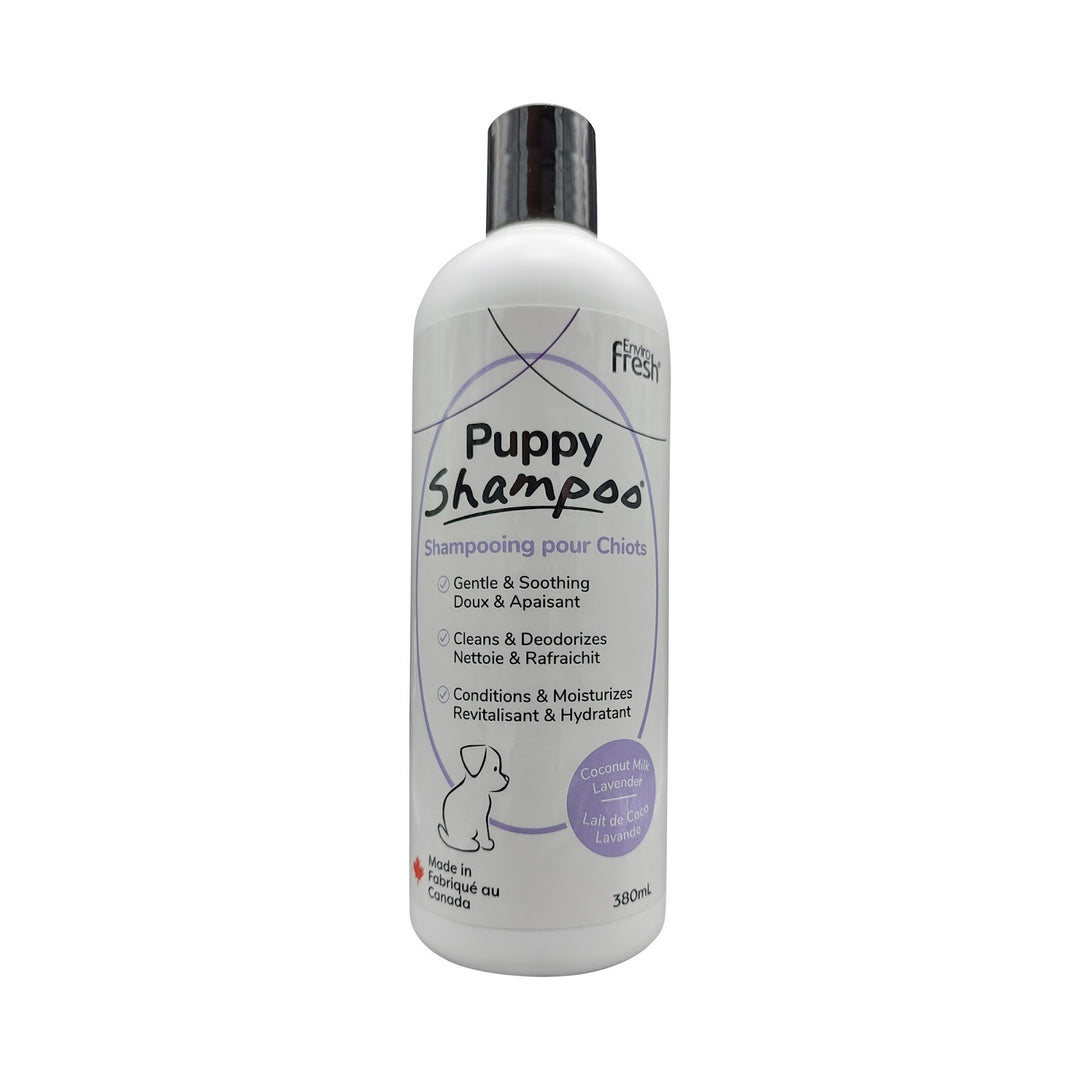 ENVIROFRESH Shampoing Chiot Formule Douce Lait de Coco 380ml