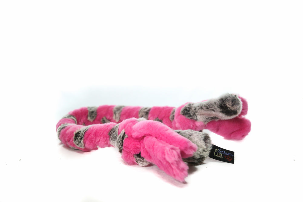 SCHUM-TUG Jouet Chien Moyen/Régulier Rose & Gris