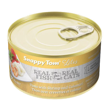 SNAPPY TOM LITES Chat Thon, Crevette & Calmar 85g