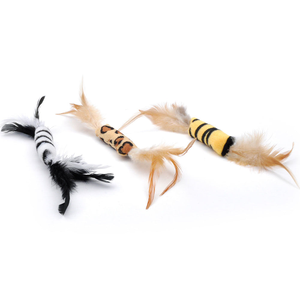 TURBO Jouet Chat Plume 8"