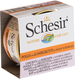 Voir l’image dans la galerie, Schesir - Filets de Poulet et Crevettes en Sauce Naturelle - Nourriture Humide pour Chats