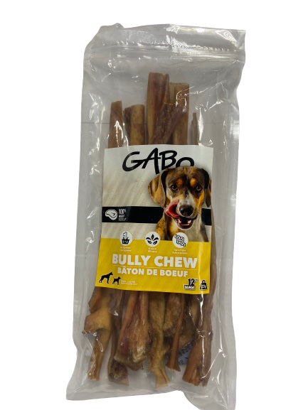 GABO Gâteries Chien Bâtons de Boeuf 6" 227g