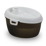 Voir l’image dans la galerie, H2O Abreuvoir Fontaine Chat 1.2L Noir &amp; Blanc