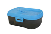 H2O Abreuvoir Fontaine Chien Sans-Fil 6L Noir & Bleu