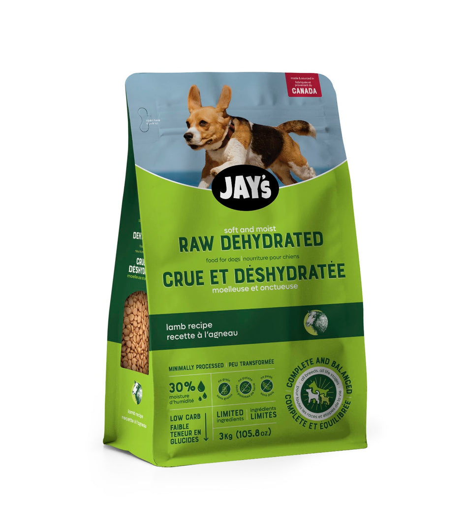 JAY'S Chien Agneau Déshydratée SG 3kg