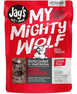 Voir l’image dans la galerie, JAY'S MY MIGHTY WOLF Gâteries Chien Porc SG 150g