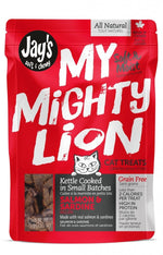 Voir l’image dans la galerie, JAY'S MY MIGHTY LION Gâteries Chat Saumon &amp; Sardine 75g