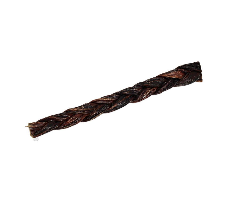 OPEN RANGE Gâteries Chien Bâton Boeuf Chomper Tressé 11-12"