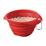 Voir l’image dans la galerie, KURGO Bol Rétractable Silicone 24oz Rouge