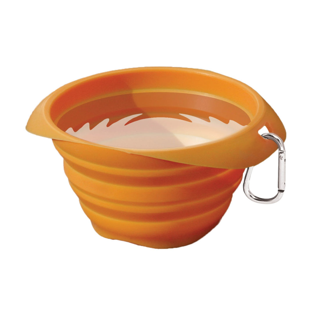 KURGO Bol Rétractable Silicone 24oz Orange