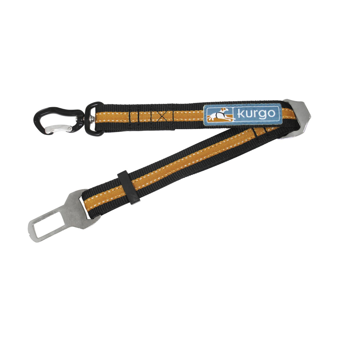 KURGO Attache Pivotante Ceinture Sécurité Noire & Orange