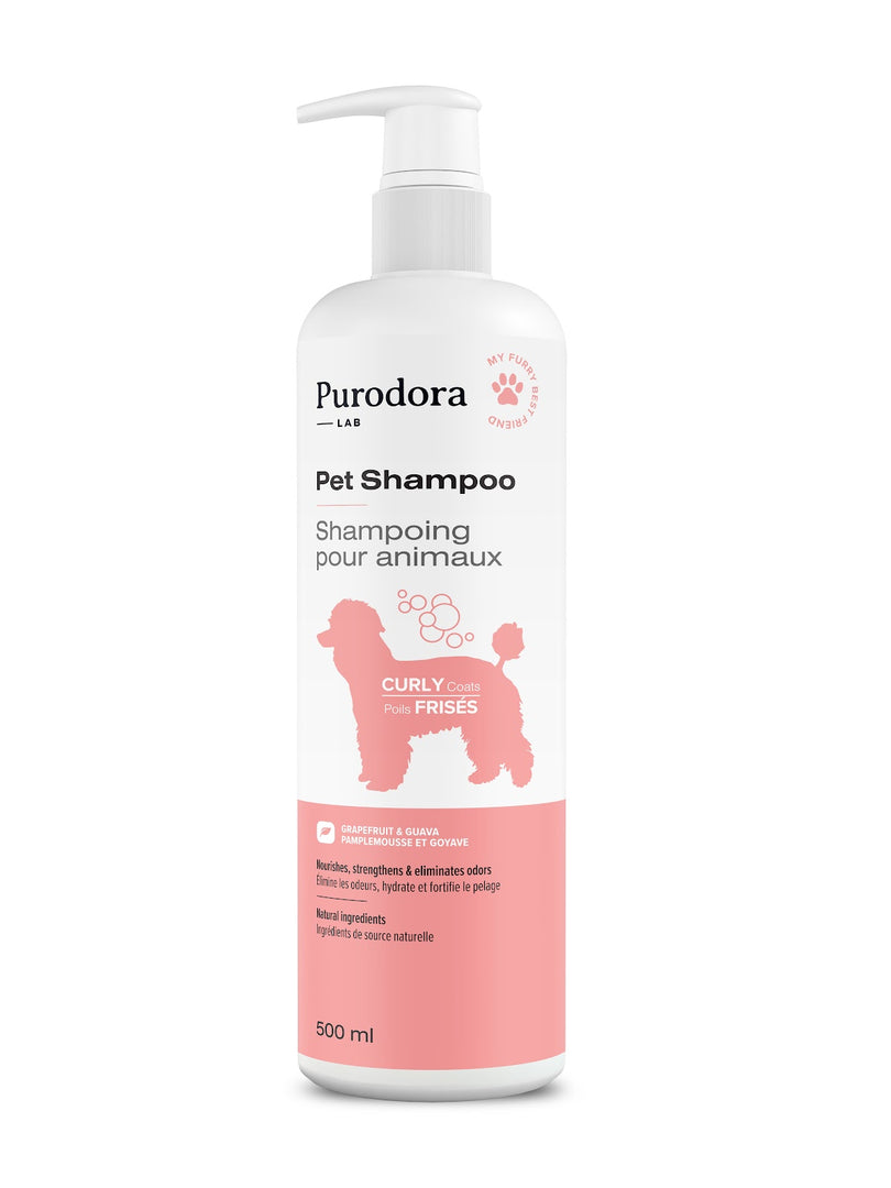 PURODORA Shampoing Hydratant Poils Frisés 473ml