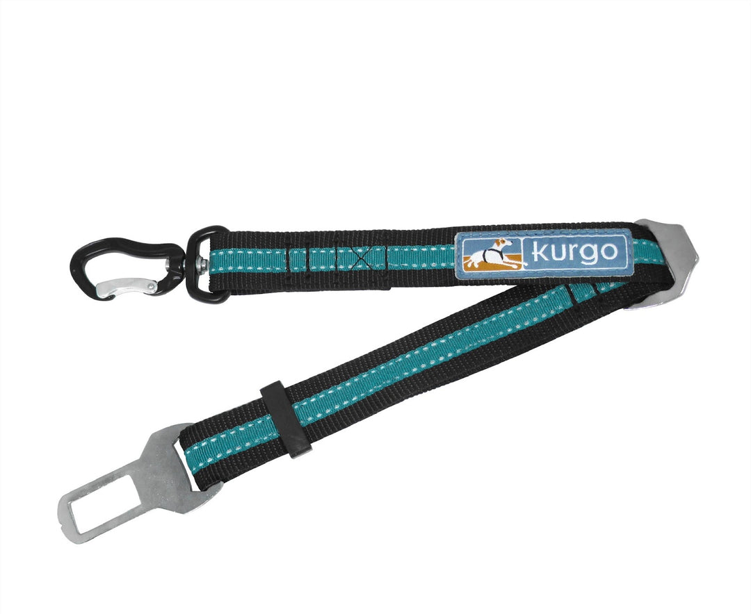 KURGO Attache Pivotante Ceinture Sécurité Noire & Bleue