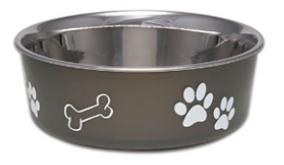 LOVING PETS BELLA Chien Bol Espresso S