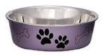 Voir l’image dans la galerie, LOVING PETS BELLA Chien Bol Mauve Métallique L