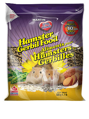 MARTIN Nourriture Hamster & Gerbil 500g