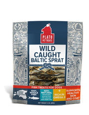PLATO Gâteries Chien Sprat Sauvage de la Baltique 85g