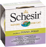 Voir l’image dans la galerie, Schesir - Thon et Filets de Poulet en Bouillon - Nourriture Humide pour Chats