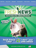 Voir l’image dans la galerie, FRESH NEWS Litière Granulée Petits Animaux 10L