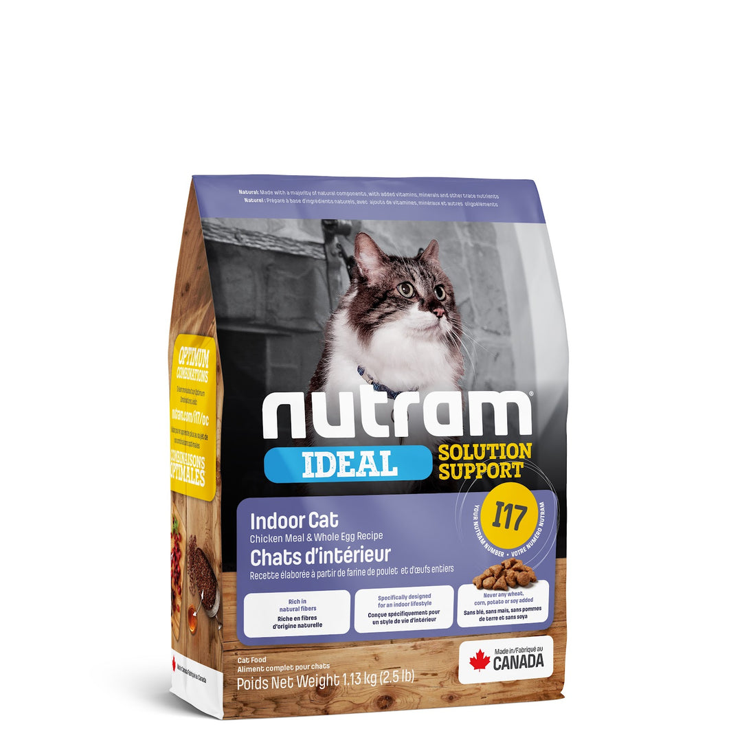 NUTRAM IDEAL (I17) Chat d'Intérieur SG 1.13kg
