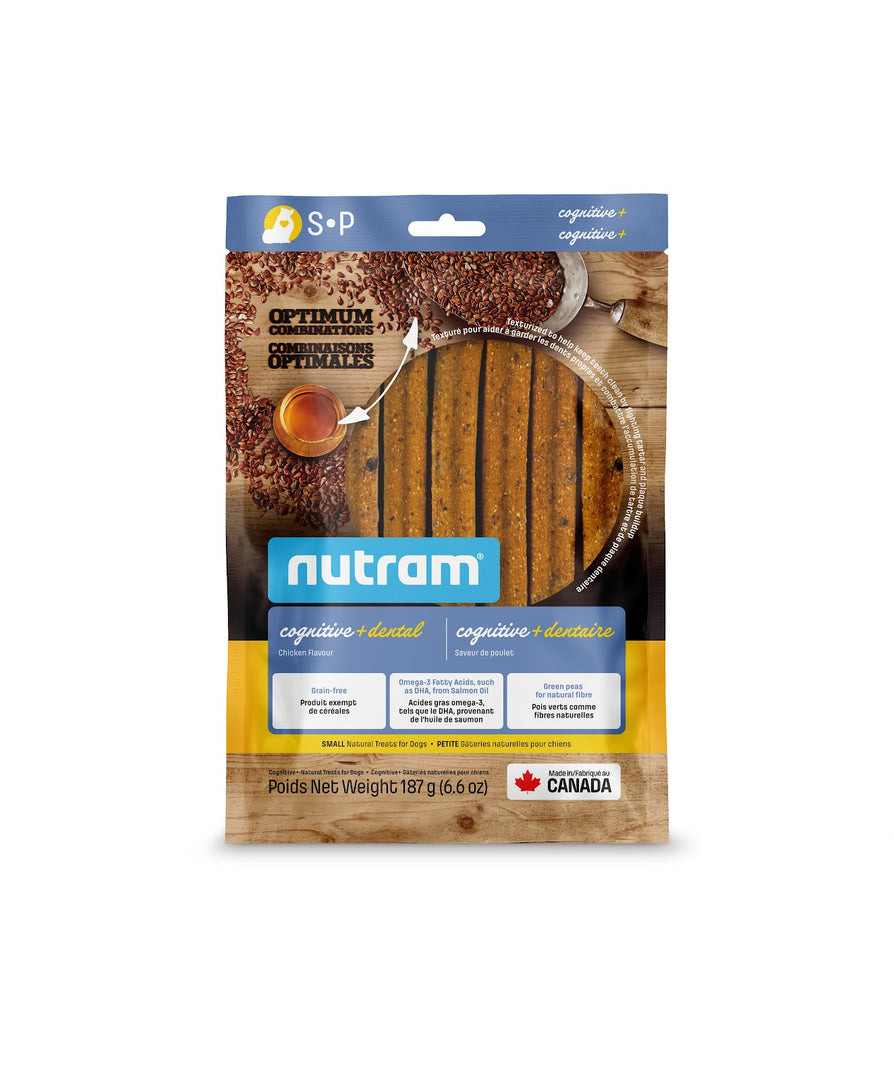 NUTRAM OPTIMALES Gâteries Chien Cognitive+ PR 187g