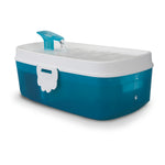 Voir l’image dans la galerie, H2O Abreuvoir Fontaine Zen pour Chat 2.5L Blanc/Bleu
