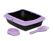 BERGAMO BIRBA Kit Bac Litière Lilas
