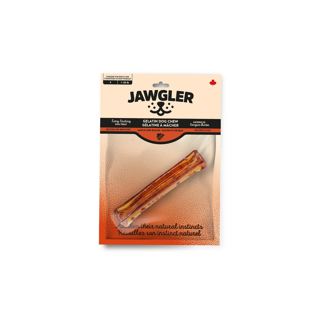 JAWGLER Gâteries Chien Gélatine Bacon & Érable S