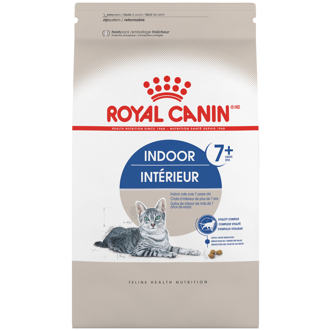 Royal Canin - Chat d'Intérieur 7+, Nourriture Sèche pour Chats