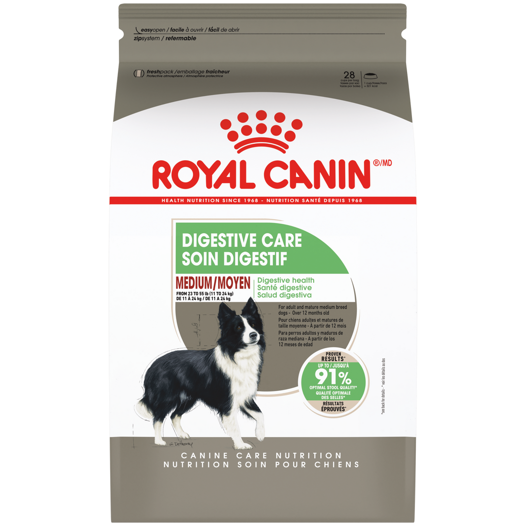 Royal Canin - MOYEN Chien Soin Digestif - Nourriture Sèche pour Chiens