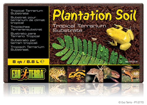 Exo Terra - Terreau Plantation Soil en Brique - Substrat pour Terrariums